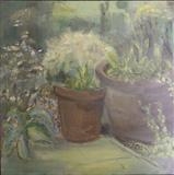 Dark and Frothy by judith cockram, Painting, Oil on Board