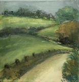 Down from the Deer Park by judith cockram, Painting, Oil on Board