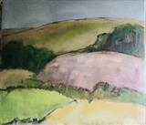 Looking Across by judith cockram, Painting, Oil on canvas