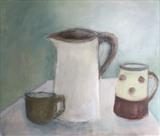 Three by judith cockram, Painting, Oil on canvas