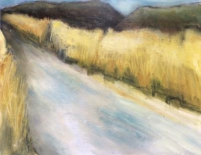 Reed River by judith cockram, Painting, Oil on Board